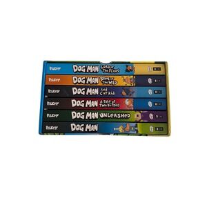 Dav Pilkey Dog Man The Supa Epic Collection Hardcover Box Set Books 1-6 Graphix